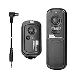 Pixel RW-221/N3 ワイヤレス リモコン レリーズ リモートコントローラー リモートスイッチ Canon 用 EOSR3, R5, 10D, 6D-II, 1DX-II, 1Ds, 1D-IV, 1D-III, 1D-II, 1D, 5D-II, 5D-III, 5D-IV, 5DS, 5DS R, 5D, 6D, 7D, 7D Mark II, 50D, 40D, 30D, 20D