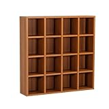 arne 本棚 日本製 完成品 4列 4段 幅100cm 高さ100cm 可動棚 シェルフ コミック収納 ラック H-001 4×4 北欧チーク