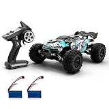 LOUJIN RC カー 2.4Ghz 70KM/H 高速 1/16 オフロード RC トラック ブラシレス モーター LED ライト 4WD 車 レーシング クライミング カー ギフト 子供 大人 2 バッテリー