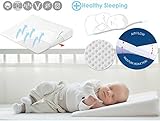 Baby Matex Cot Safety Aero Wedge Cot Pillow (40 x 36 cm) by Baby Matex