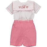 Carriage Boutique SHIRT ベビー・ボーイズ カラー: レッド