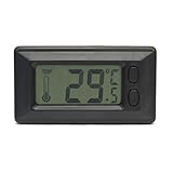 ReFaXi LCDデジタル表示壁掛け室内温度計（ギフト電池）