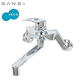 三栄水栓　SANEI　キッチン用(壁付)　シングル混合栓 K1712E2-13