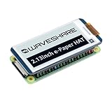 2.13 インチ E インク ディスプレイ HAT 黒/白 2 色 250x122 電子ペーパー ディスプレイ モジュール RPi 4B/3B+/3B/2B SPI インターフェイス開発リソース