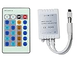 Xking IRC240-S 24 Key IR Remote Led Dimmer Controller for 5050 3528 5630 Single Color Flexible Led S