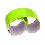 Myoffice反射シール バイク 自転車用 反射バンド安全 警告バンド 軽量 蛍光グリーン...