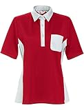 UNIWEAR(ユニウェア) レディース ポロシャツ P-870 エンジ LL ( 13号 ) ( 日本製生地使用 )