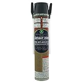 発泡ウレタンスプレー缶 ブラウン 断熱材 造形 気密 Lサイズ ノズル2個付 ガンタイプでも使える ATF005