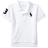 Ralph Lauren(ラルフローレン) ビッグポニー鹿の子ポロシャツ(White) 24M(18-24ヶ月)[並行輸入品]