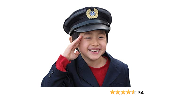 Amazon 鉄道キッズ 車掌 運転手の帽子 54ｃｍ ままごと ごっこ遊び おもちゃ