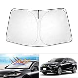 Cartist トヨタ ハリアー 80系 フロントサンシェード 新型 Harrier MXUA8# AXUH8# フロントガラス サンシェー