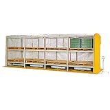 フォークリフト 出芽器 KL-N1000LAP 最大1024箱収納 発芽器 育苗器 啓文社 オK 代不
