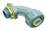 Arlington 90度非金属liquid-tightコネクター 1/2 Inch NMLT9050-1 1