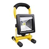 Morpilot LED 投光器 超薄型 作業灯10W充電式 ポータブル式 運びやすい 高輝 停電対策 緊急対策 防災対策