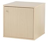 AZUMAYA ユニットBOX ナチュラル色 UNB-1D-1NA