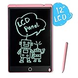 JONZOO 電子パッド 電子メモ 消去可能なロック機能 デジタルメモ帳 交換可能なバッテリー LCDパネル ワンタッチイレイザー ペン付き