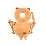 Ymgot 赤ちゃん 頭 保護枕 ヘッド ガード ヘルメット セーフティー リュック クッション 転倒防止 (クマ)