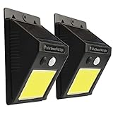 【HIKARI独占モデル】 48LED ソーラーライト 人感センサーライト 太陽光発電 COB光源 三つ知能モード 屋外照明 自動点灯 防水 防犯ライト 駐車場灯 庭 壁 廊下 軒先 玄関 取付道具付