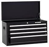 WATERLOO INDUSTRIES MM26CTBBK4 26-Inch 4 Drawer Chest, Black [並行輸入品]