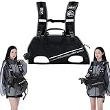 Wakytu 小型犬用バックパックキャリア、犬用リフトハーネス、調節可能なパッド付き ストラップを備え、障害のある犬、関節損傷、関節炎、安定性を失った犬の散歩に適しています