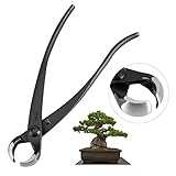 盆栽カッターツール、亜鉛合金プロフェッショナルノブブランチカッターと丸いエッジガーデニングカッティングプライヤー盆栽ツール