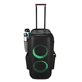 LICHIFIT JBL PARTYBOX310用防塵カバー ケース bluetoothスピーカー マイク収納可能 アクセサリー収納 全面保護 ブラック