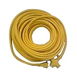 山善(YAMAZEN) 極太延長コード20m 15A 3口 イエロー EC-T2220Y
