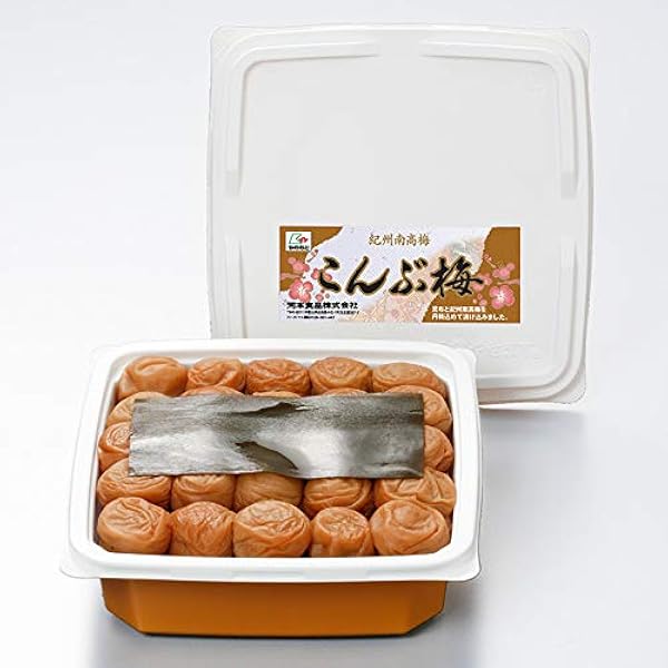 Amazon | こんぶ梅 500g | 河本食品株式会社 | 梅干し 通販