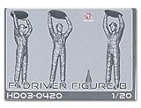 Hobby Design 1/20 F1 ドライバー フィギュア (B) HD03-0420