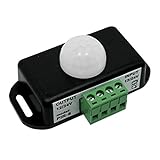 ゴシレ Gosear 12 v 24 v 赤外 PIR モーション センサー スイッチ ランプ Led 調光コント ブラック