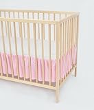 VALANCE, DUST RUFFLE, FRILLED SHEET to fit cot bed 140x70cm, nursery, baby (pattern: good night bear