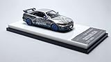 1/64 mc 日産 skyline スカイライン GTR R34 25gt turbo ターボ シルバーグレー [並行輸入品]