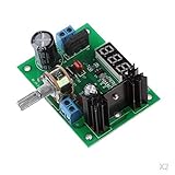 P Prettyia 電圧レギュレータ　 電源モジュール　AC/DCモジュール 　LM317　AC/DCモジュール