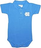 クリエイティブニットウェアUniversity of North Carolina Tar Heels新生児ポロボディスーツ カラー: ブルー