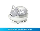 Lesser and Pavey - Little Treats Silver Plated Pig Money Box by Lesser and Pavey - Little Treats