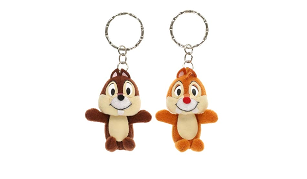 Amazon チップ デール ペアキーチェーン ぬいぐるみ ディズニー グッズ お土産 東京ディズニーリゾート限定 ぬいぐるみ おもちゃ