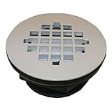 LASCO 03-1251 Shower Drain for Fiberglass Shower Stalls And Pans, White Finish [並行輸入品]