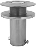 3M DBI-SALA Advanced 8515834 Davit Component, Deck Mount Sleeve Davit Base, Stainless Steel, For Adv