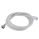 uxcell 柔軟なホースパイプ ウォーターヒータ シャワーヘッド 1/2BSP 内ネジ 2M
