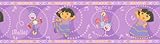 Brewster Nickelodeon Dora Dancing Wall Border 144 x 6 FDB00982 1
