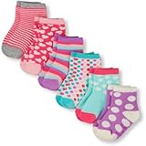 THE CHILDREN'S PLACE(ザ・チルドレンズプレイス) ミックスプリントミディソックス6パック 小物くつ下・タイツ 6～12ヶ月【並行輸入】