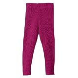 Disana Knitted Baby Leggings/Trousers in Organic Merino Wool-Berry-98/104 2-4 y by Disana