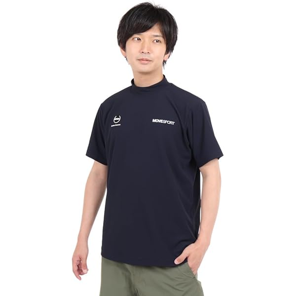 Amazon.co.jp: デサント（DESCENTE） Tシャツ 半袖 メンズ 黒 鹿の子