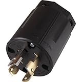 アメリカン電機:アメリカン電機 引掛形 ナイロンプラグ 接地3P30A250V 4322N 型式:4322N