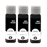 BC360/361(BK/染料 ブラック)-3本 キヤノン BC-360/BC-361 共通用 互換詰め替えインク 各30ml （器具付 ）