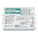 Lutron Ec3Dt4Mwku1S Cfl Dim Ballast, T4 4 Pin, 120-277V, 1 Lamp [並行輸入品]