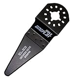 【ONEFLAT TOOLS】 プロ用 28mm コーキングスクレーパー マルチツール 替刃 軽金属・木材用 マキタ 日立 BOSCH 互換品 クイックリリースタイプ (28mm SCRAPER)