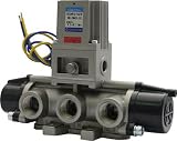 [N-1045563]日本精器　４方向電磁弁１５ＡＡＣ２００Ｖ７Ｍシリーズシングル BN7M4315E200