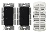 Lutron MA-LFQ3-MN Maestro 300-Watt Multi-Location Digital Dimmer 1.5 Amp Fan Control with Companion 