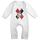 面白い 子供 ハーレイ クイン スーサイド スクワッド Tシャツ カジュアル White Size 18 Months